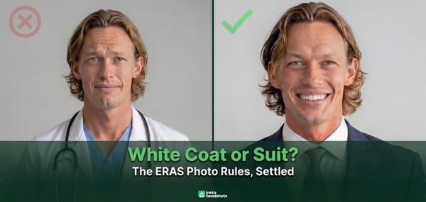 Do You Need a White Coat for Your ERAS Photo? I Dug Into the Actual Rules